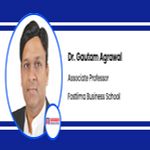 Interview Dr Gautam Agrawal Assistant Professor at Fostiima Business School New Delhi